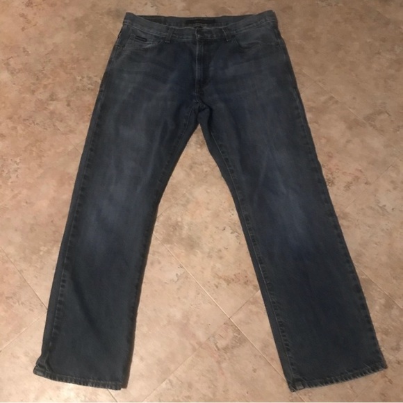Men’s Calvin Klein Straight Cut Jeans Size 34x29.5 - Picture 1 of 5